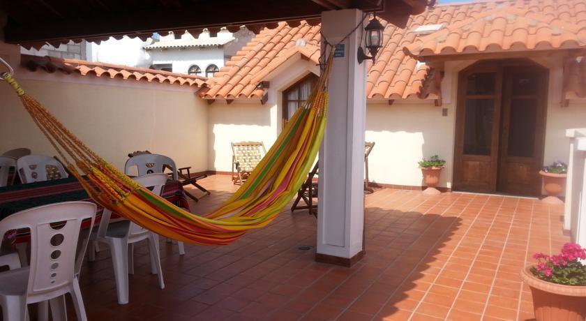 Villa Oropeza Hostel Sucre Bagian luar foto